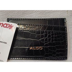 ALDO leather card wallet